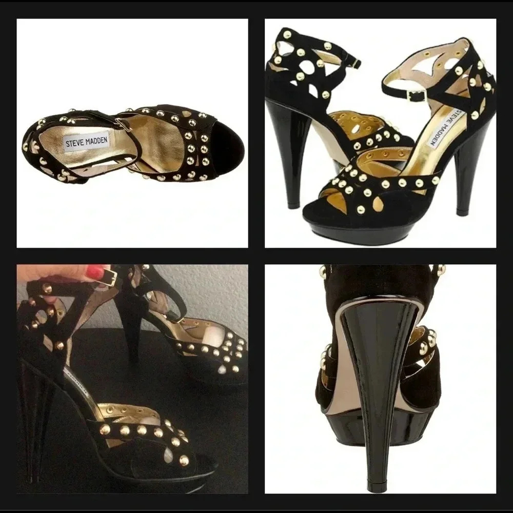 Steve Madden Suede Platform 6.5M